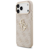 Guess 4G Big 4G Classic Logo Case til iPhone 17 Pro Max - Rose Gold