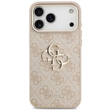 Guess 4G Big 4G Classic Logo Case til iPhone 17 Pro Max - Rose Gold