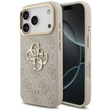 Guess 4G Big 4G Classic Logo Case til iPhone 17 Pro - Rose Gold