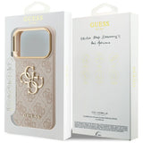 Guess 4G Big 4G Classic Logo Case til iPhone 17 Pro - Rose Gold
