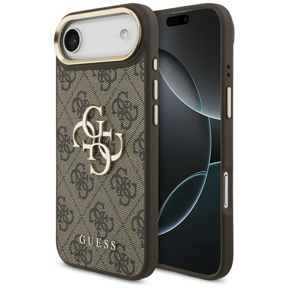 Guess 4G Big 4G Classic Logo Case til iPhone Air - Brunt og Guld