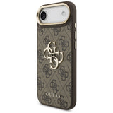 Guess 4G Big 4G Classic Logo Case til iPhone Air - Brunt og Guld