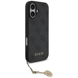 Guess 4G Charms Collection MagSafe-hylster til iPhone 17 - sort