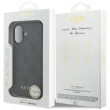 Guess 4G Charms Collection MagSafe-hylster til iPhone 17 - sort