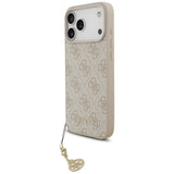 Guess 4G Charms Collection MagSafe Case til iPhone 17 Pro Max - Pink