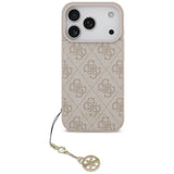 Guess 4G Charms Collection MagSafe Case for iPhone 17 Pro - Pink