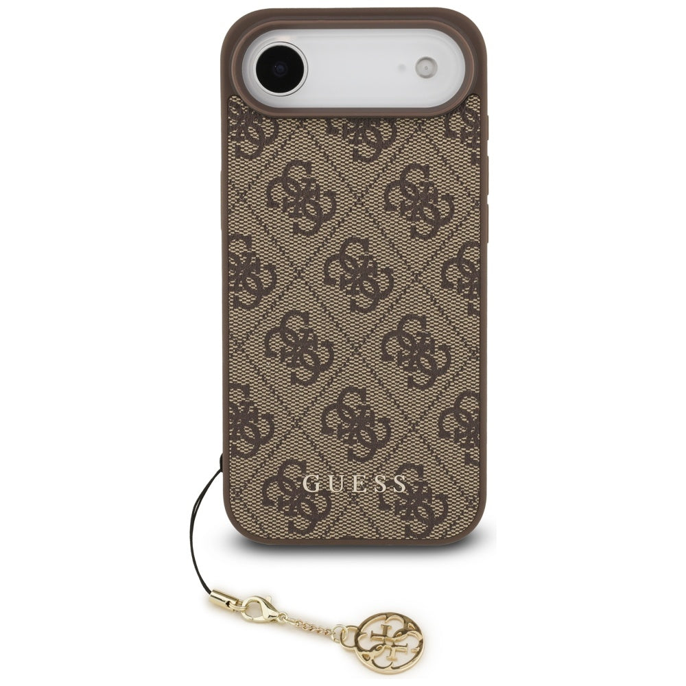 Guess 4G Charms Collection MagSafe case for iPhone Air - brown