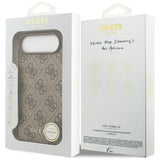 Guess 4G Charms Collection MagSafe case for iPhone Air - brown