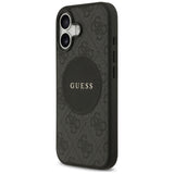 Guess 4G Circle Classic Logo MagSafe-hylster til iPhone 17 - sort