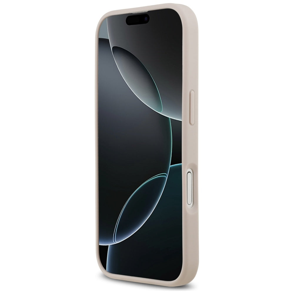 Guess 4G Circle Classic Logo MagSafe Case til iPhone 17 - Pink