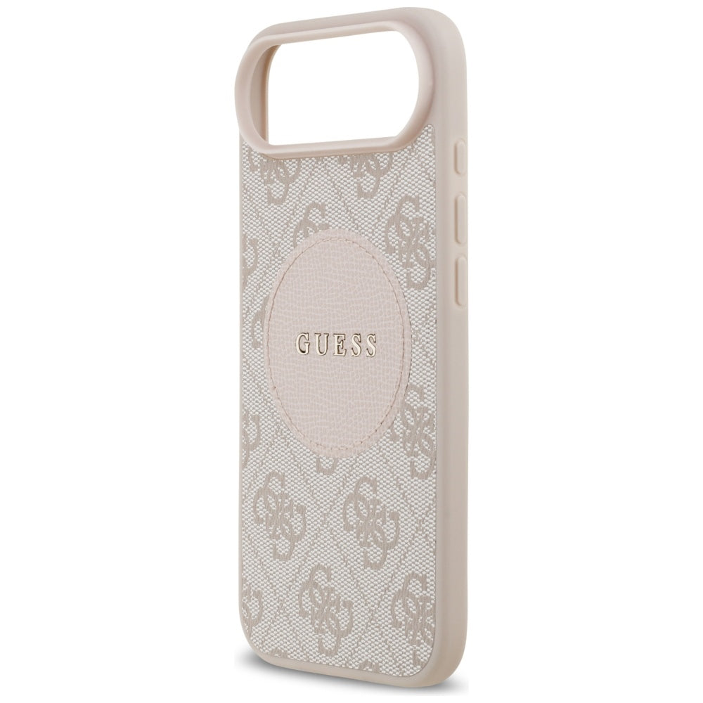 Guess 4G Circle Classic Logo MagSafe-hylster til iPhone Air - pink
