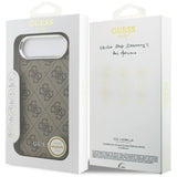 Guess 4G Classic Logo MagSafe Case til iPhone Air - Brunt