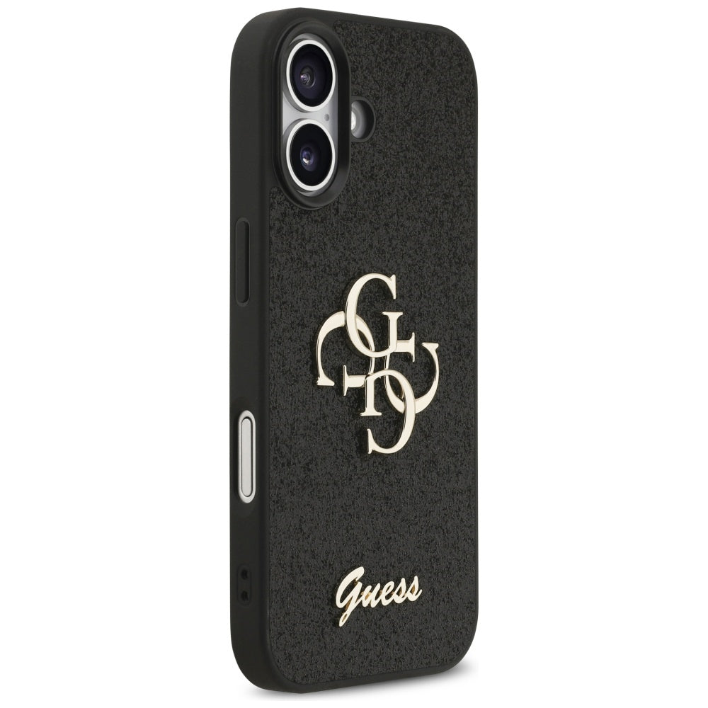 Guess 4G Strap 4G Classic Logo Case til iPhone 17 - sort