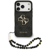 Guess 4G Strap 4G Classic Logo Case til iPhone 17 Pro - sort