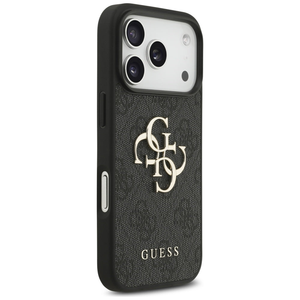 Guess 4G Strap 4G Classic Logo Case til iPhone 17 Pro - sort