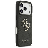 Guess 4G Strap 4G Classic Logo Case til iPhone 17 Pro - sort