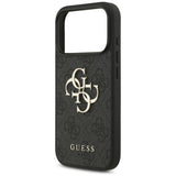 Guess 4G Strap 4G Classic Logo Case til iPhone 17 Pro - sort