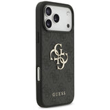 Guess 4G Strap 4G Classic Logo Case til iPhone 17 Pro Max - sort