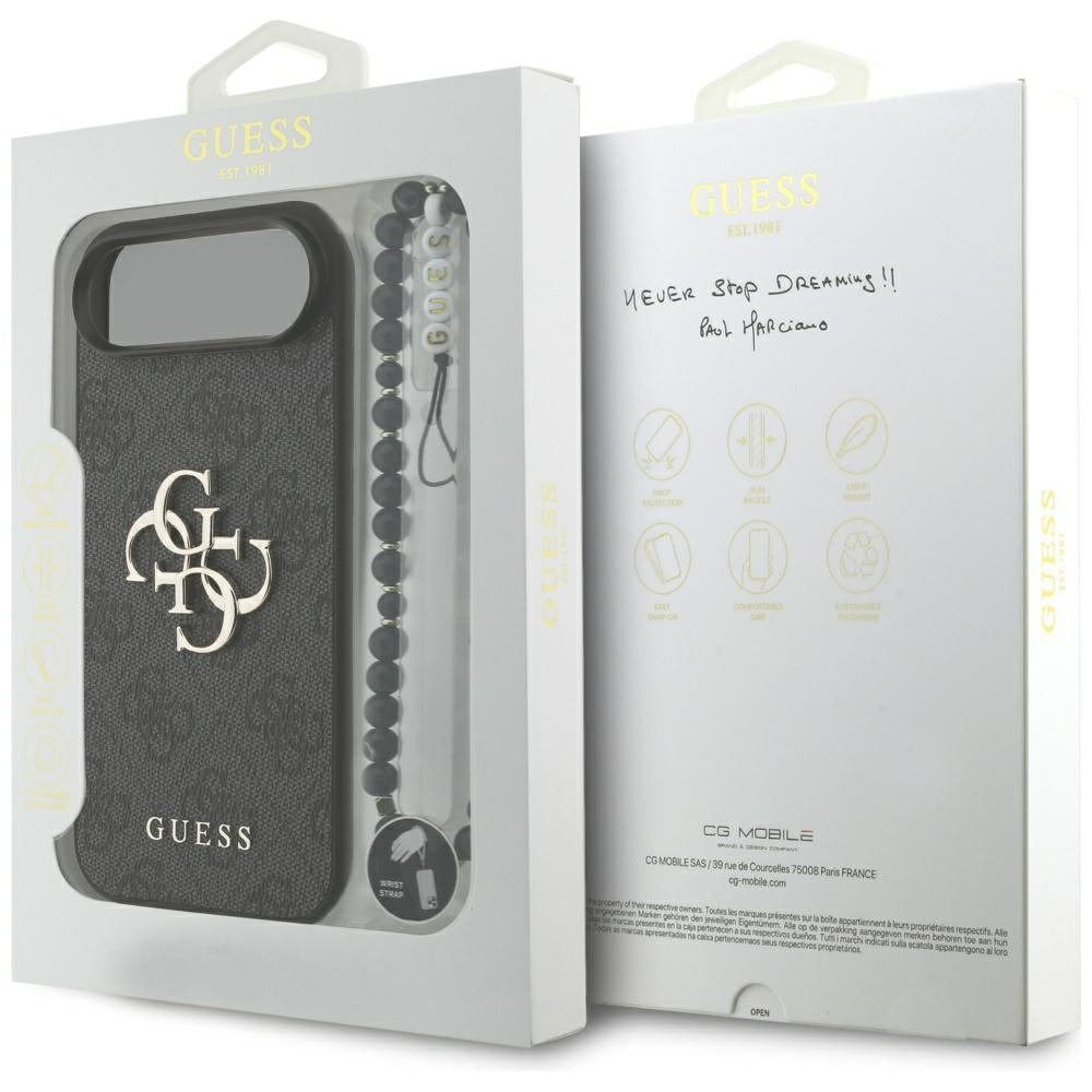 Guess 4G Strap 4G Classic Logo Case til iPhone Air - sort
