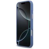 Guess 4G Strass Logo MagSafe Case til iPhone 17 Pro Max - Blå