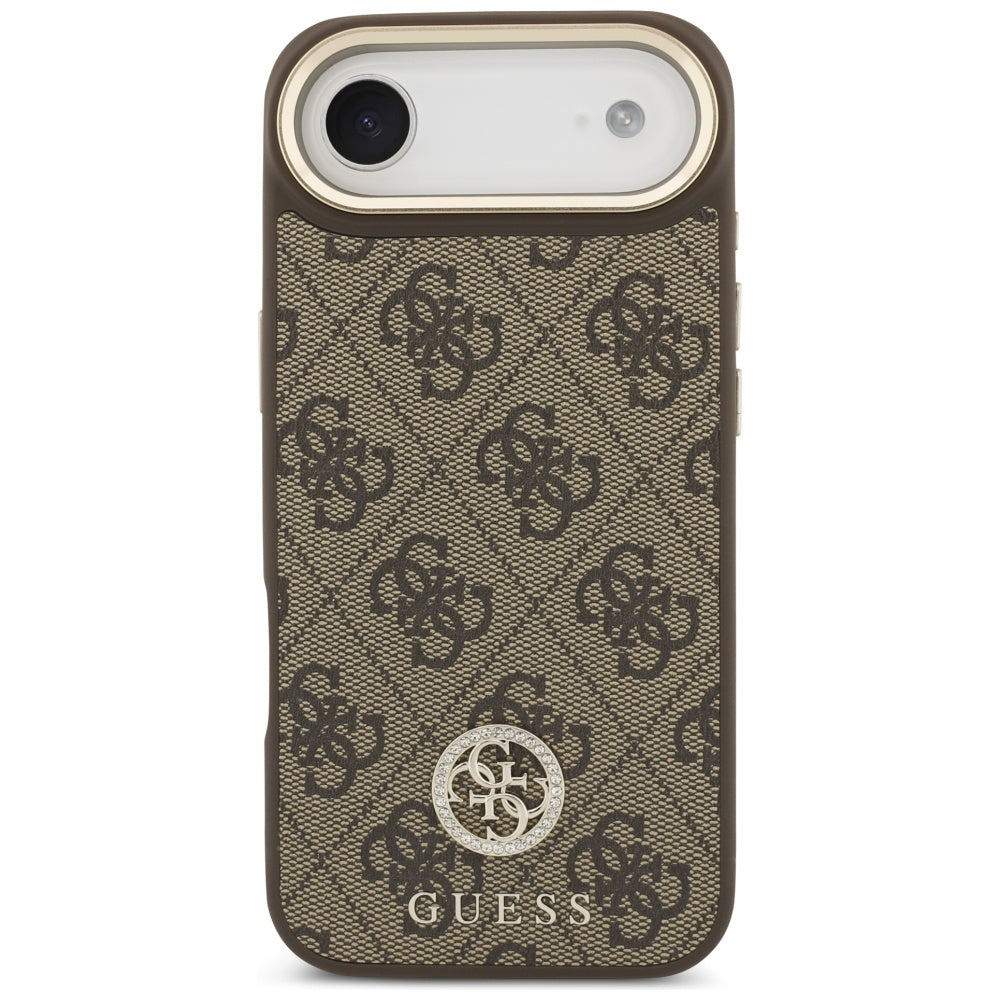 Guess 4G Strass Logo MagSafe Case til iPhone Air - Brunt