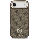 Guess 4G Strass Logo MagSafe Case til iPhone Air - Brunt