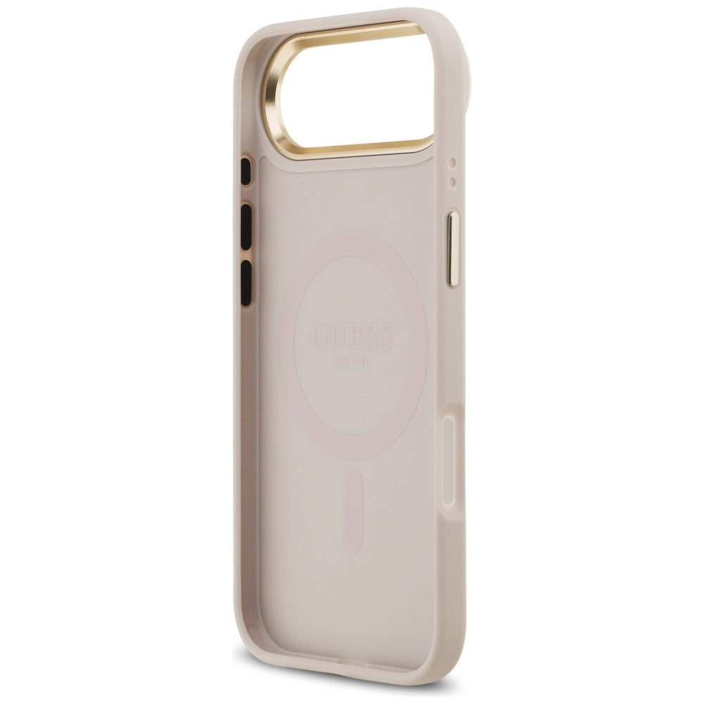 Guess 4G Strass Logo MagSafe Case til iPhone Air - Pink