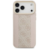 Guess 4G Stripe MagSafe Case til iPhone 17 Pro Max - Pink