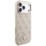 Gæt 4G Triangle Logo MagSafe Case til iPhone 17 Pro Max - Rose Gold