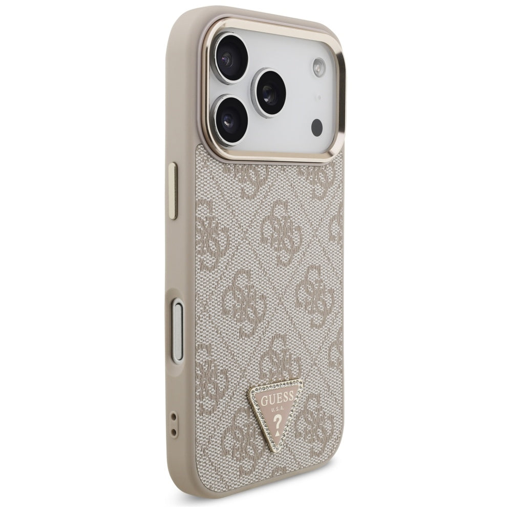 Gæt 4G Triangle Logo MagSafe Case til iPhone 17 Pro - Rose Gold