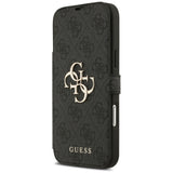 Guess Book 4G Metal Logo Case til iPhone 17 Pro Max - sort