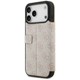 Guess Book 4G Metal Logo Case til iPhone 17 Pro Max - Pink
