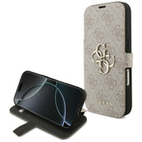 Guess Book 4G Metal Logo Case til iPhone 17 Pro - Pink