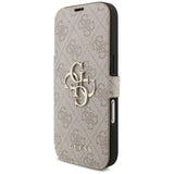 Guess Book 4G Metal Logo Case til iPhone 17 Pro - Pink