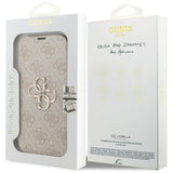 Guess Book 4G Metal Logo Case til iPhone 17 Pro - Pink
