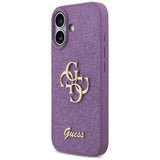 Guess Fixed Glitter Big 4G case til iPhone 17 - lilla