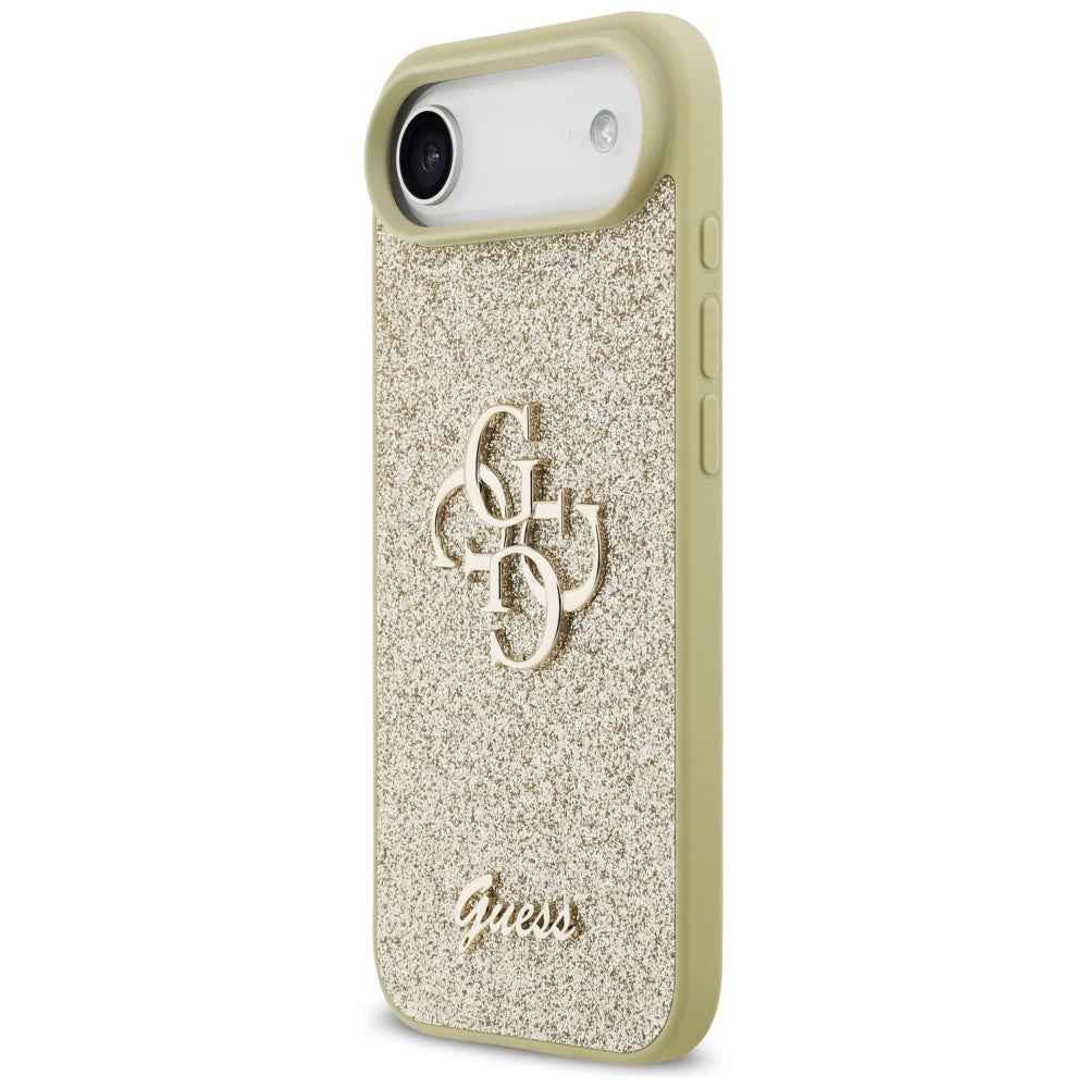Guess Fixed Glitter Big 4G-kasse til iPhone Air - guld