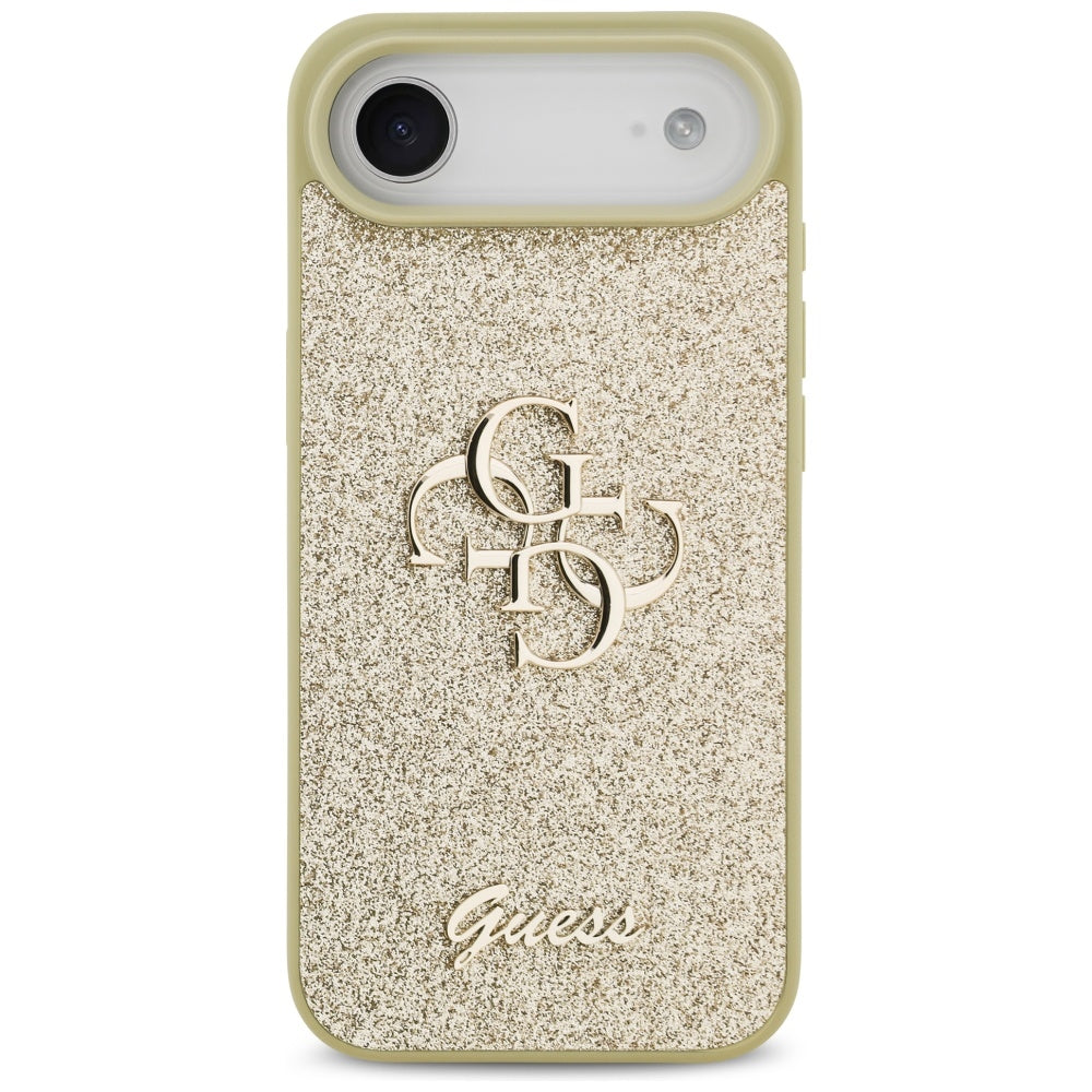 Guess Fixed Glitter Big 4G-kasse til iPhone Air - guld