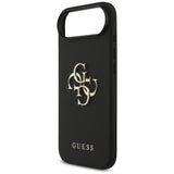 Guess Grained Big 4G & Classic Logo-kasse til iPhone Air - sort