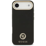 Guess Grained Strass Logo MagSafe-kasse til iPhone Air - sort