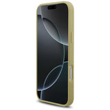 Guess Rhinestone Triangle Logo Case til iPhone 17 Pro Max - Guld