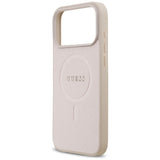 Guess Saffiano Classic Logo MagSafe Case til iPhone 17 Pro Max - Pink