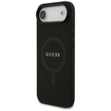 Guess Saffiano Classic Logo MagSafe-kasse til iPhone Air - sort
