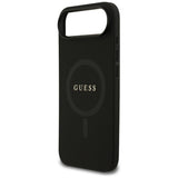 Guess Saffiano Classic Logo MagSafe-kasse til iPhone Air - sort