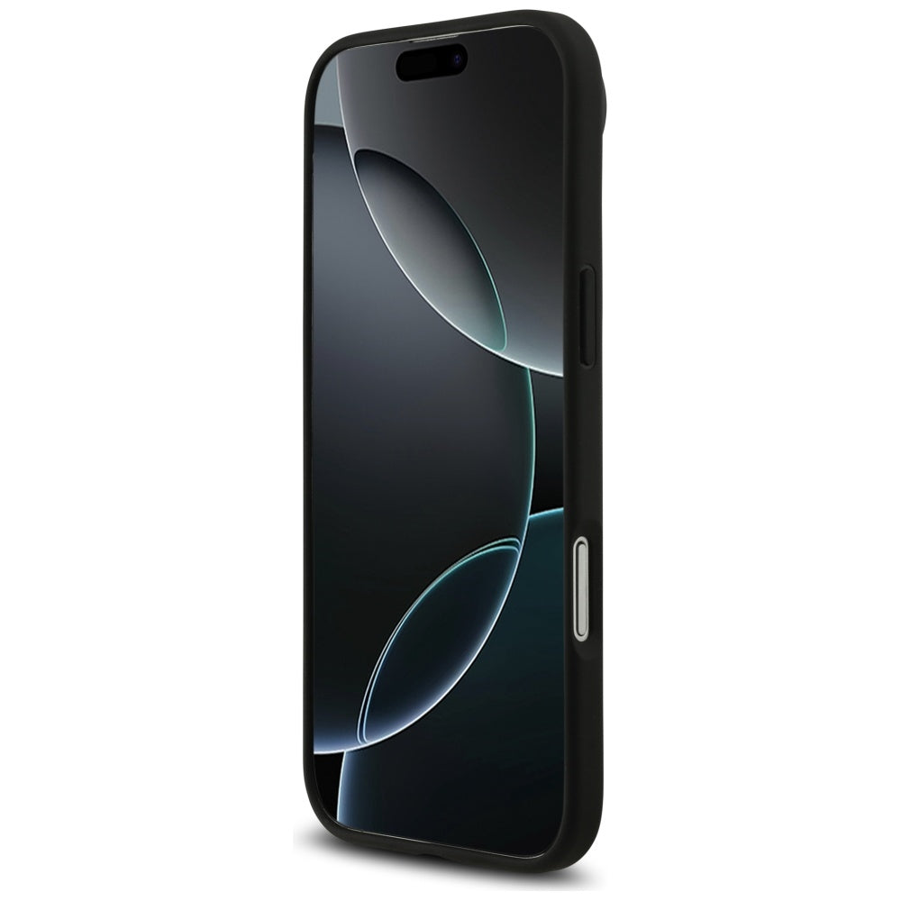 Mercedes læder Large Laurel Leave MagSafe fodtøj til iPhone Air - sort