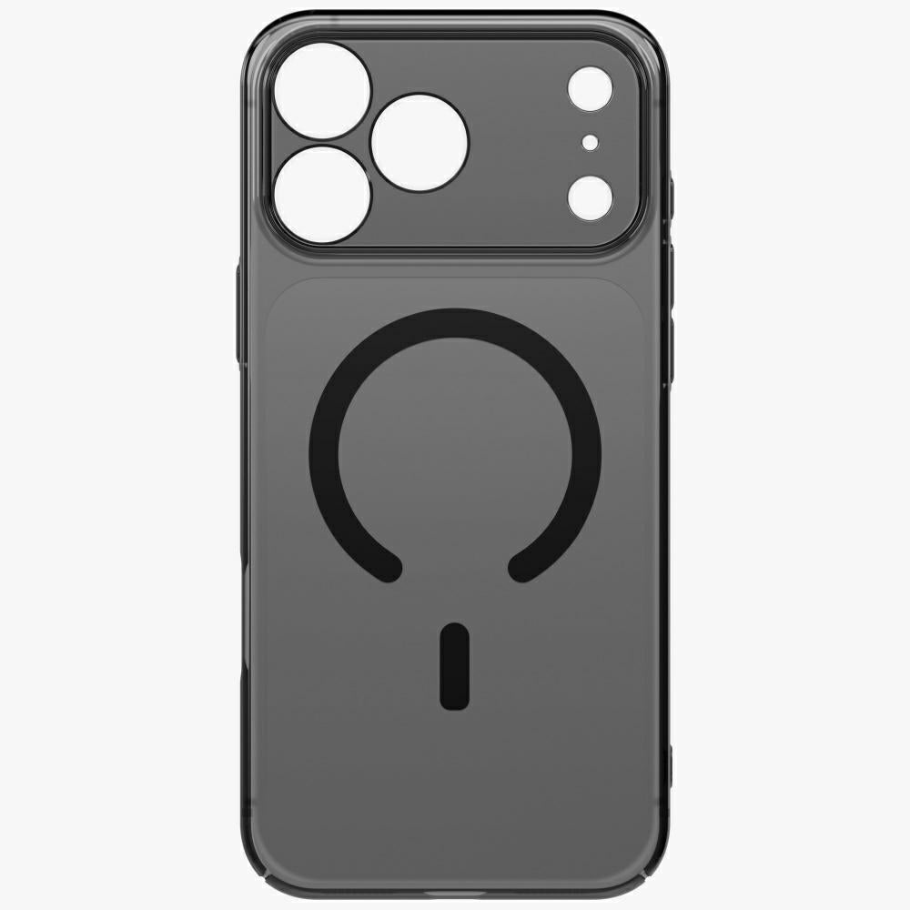 Uniq Airsuit Case til iPhone 17 Pro Max Magclick opladning - sort