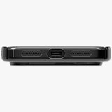 Uniq Airsuit Case til iPhone 17 Pro Max Magclick opladning - sort