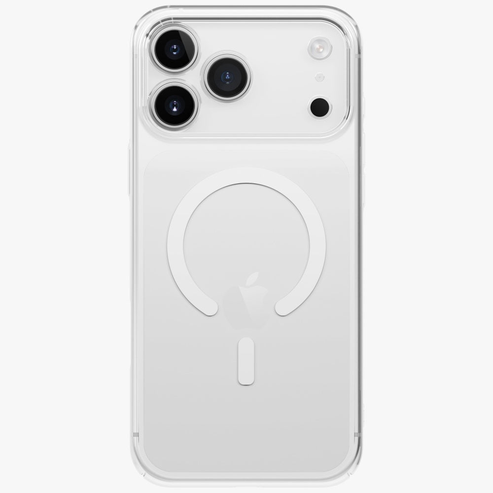 Uniq Airsuit Case til iPhone 17 Pro Max Magclick opladning - gennemsigtig
