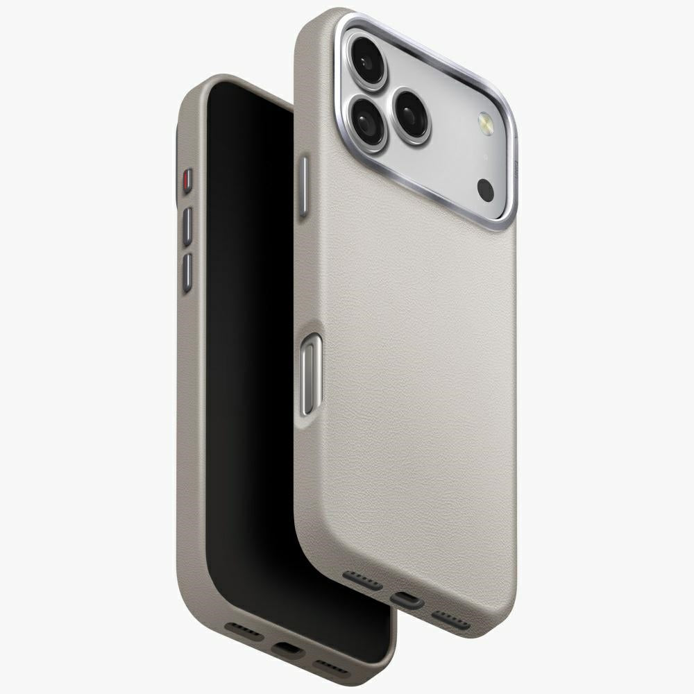 Uniq Lyden iPhone 17 Pro Max Magclick opladningsfoder - grå