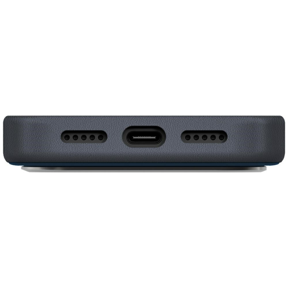 Uniq Lyden DS Case til iPhone 17 Pro Magclick opladning - Blå og sort